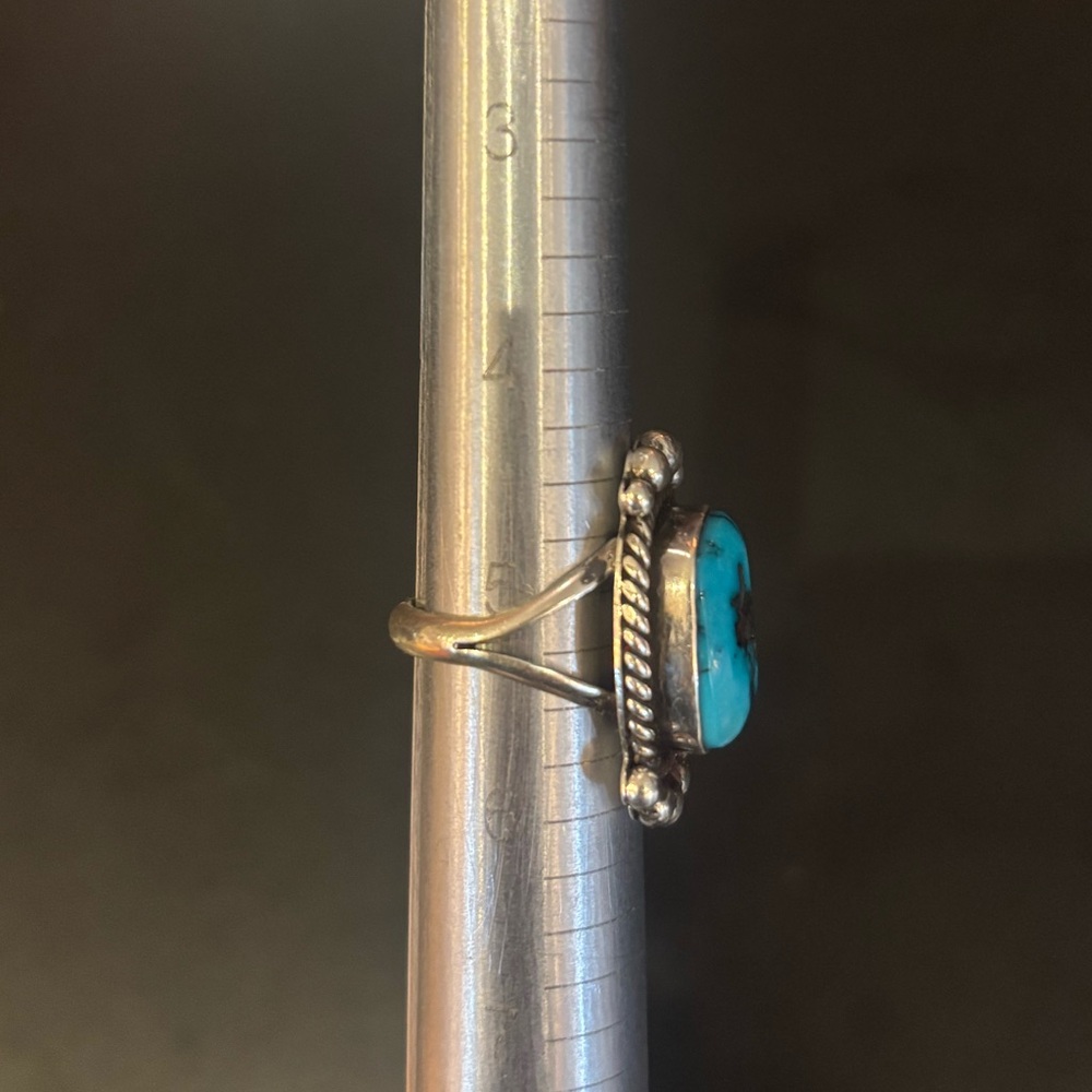 Sterling Silver Turquoise Ring - Picture 4 of 5
